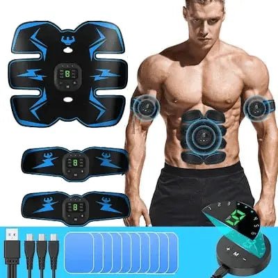 Original Tactical X Abs Stimulator 2025 - Abs + Gel Pads ultimate abs 360 stimulator